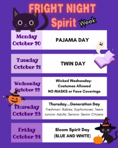 Bloom High School Spirit Days (1)