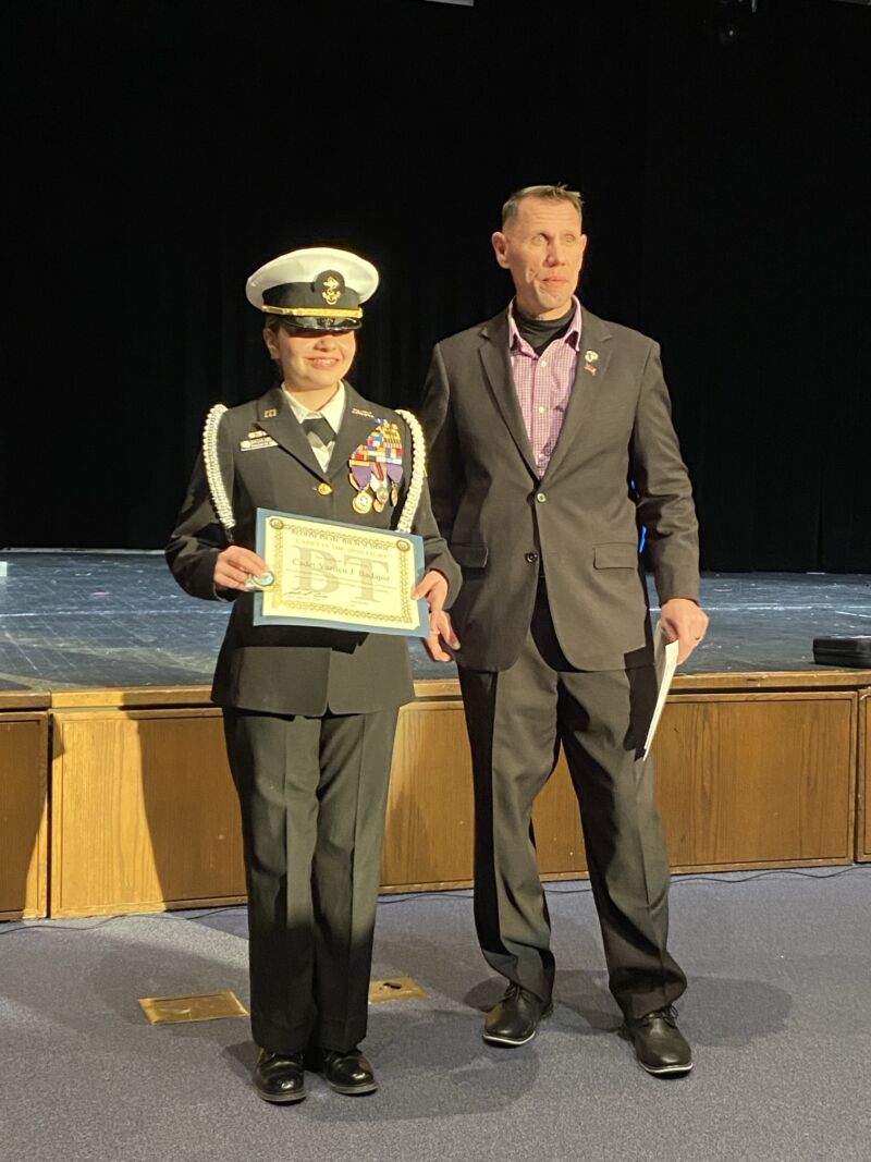 Image for the Tweet beginning: Congratulations to our NJROTC on