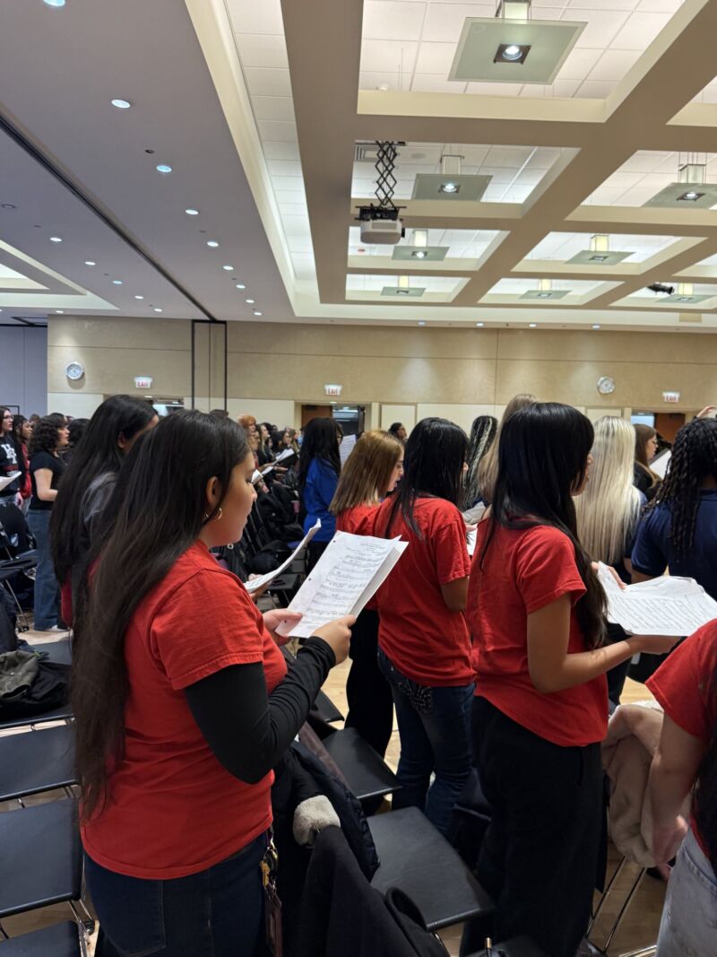 Image for the Tweet beginning: Our Choral Students had an