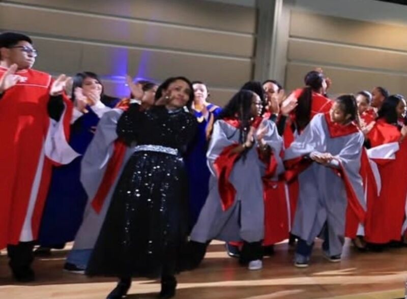 Image for the Tweet beginning: Our Show Choir had an